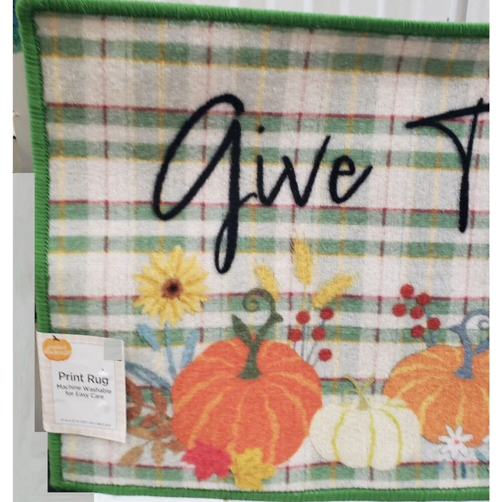 Printed Kitchen Rug (17